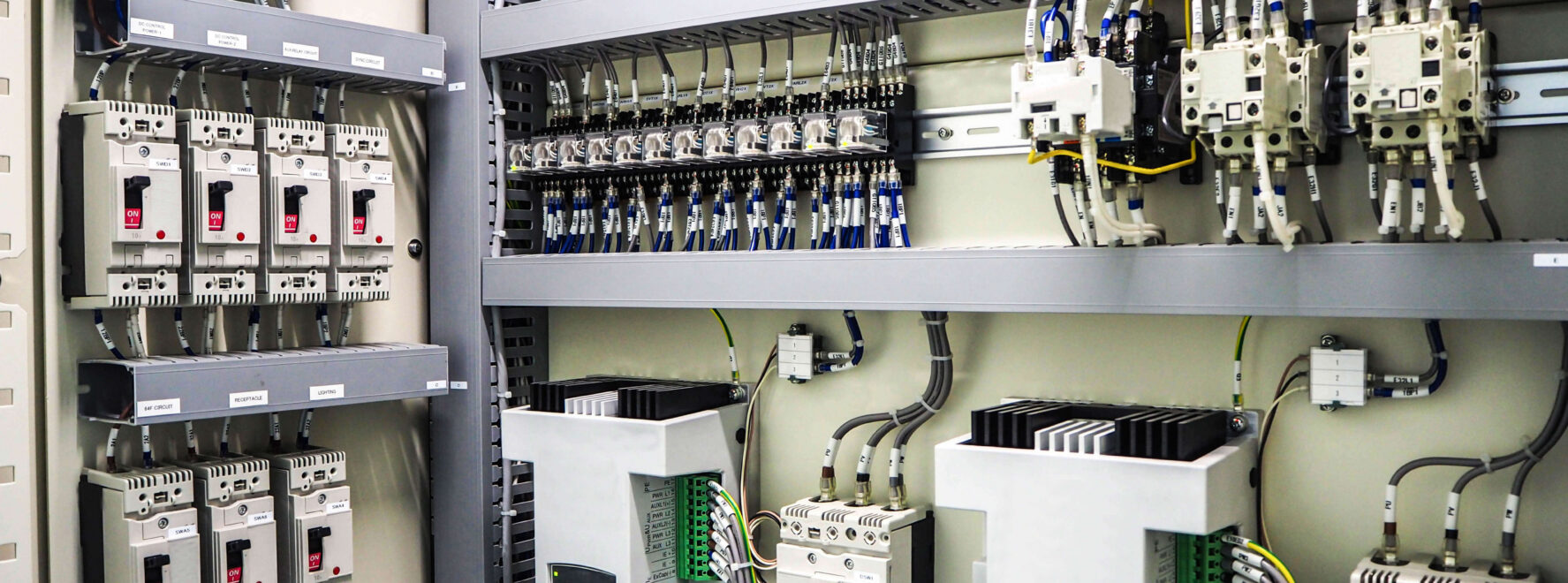 electrical panel in a business premises