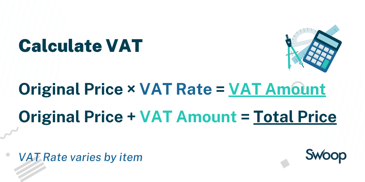 Online Vat Calculator Add Or Remove Vat Swoop 8119